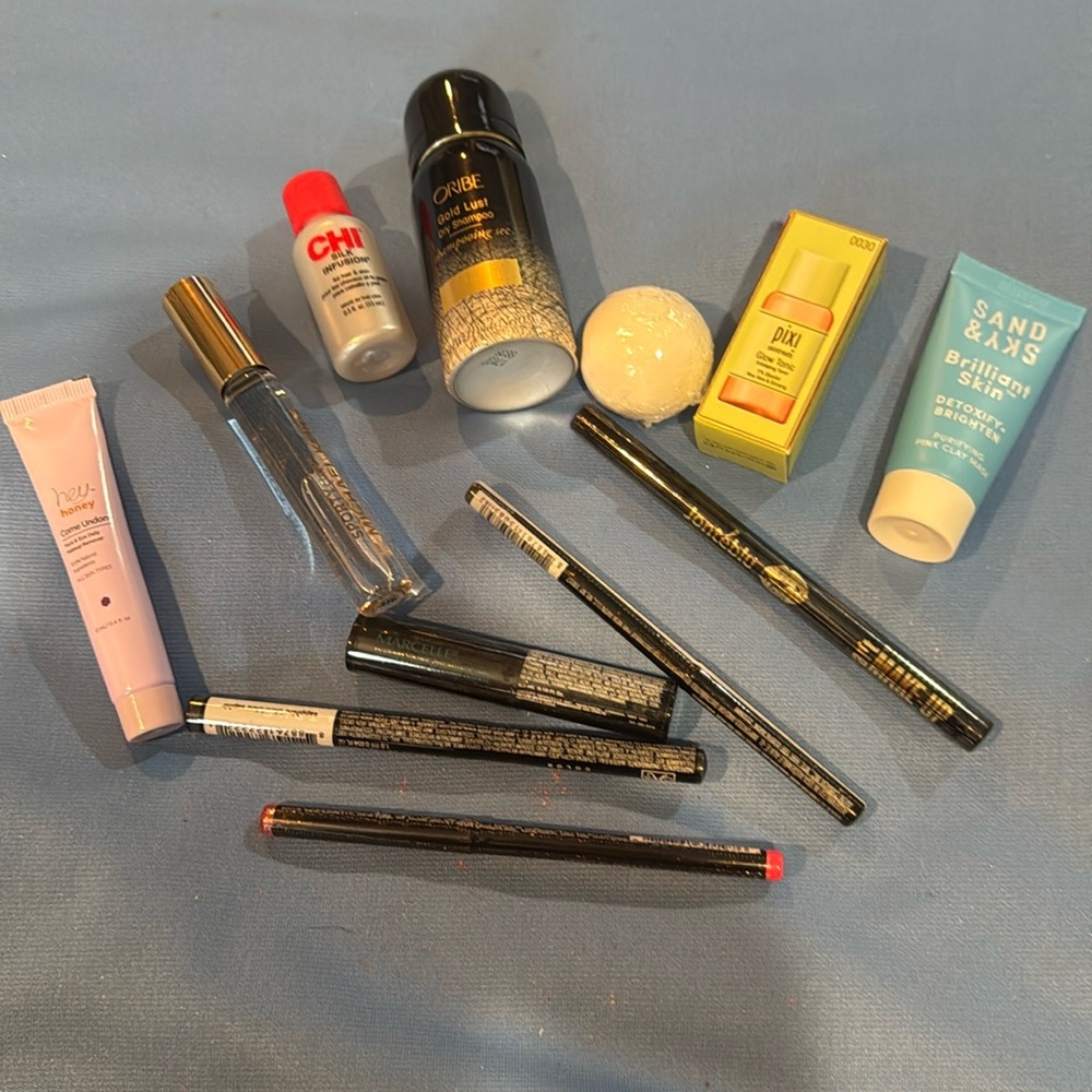 NEW Makeup Lot #8 Pixi, Chi, Hey, Avon, Michael Kors, Oribe, Sand& Sky 12pcs Z53
